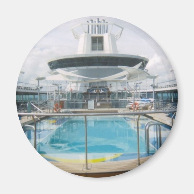 Cruise Frakt Bassäng Magnet (Framsidan)