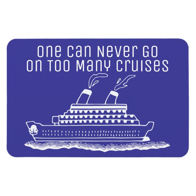 Cruise Frakt Cabin Stateroom Door Marker Funny Magnet (Horisontell)