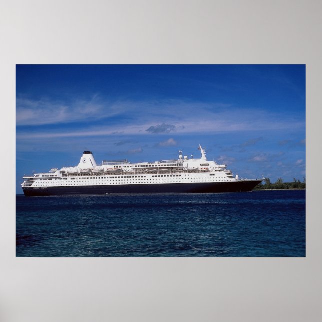 Cruise frakt, Nassau, Bahamas Poster (Framsidan)