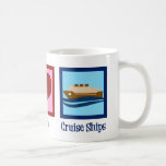 Cruise Frakt Peace Kärlek Cruises Kaffemugg<br><div class="desc">Fraktaserna i Kärlek,  som är fred. En söt kryssningsgåva till en arbetare på en kryssningsfärd frakt som går på en sjöresa. Coolans marschutrustning.</div>