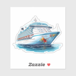 Cruise Frakt Sticker Klistermärken