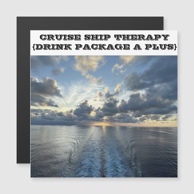 CRUISE FRAKT THERAPY CRUISE DOOR MAGNET (Fram/baksida)