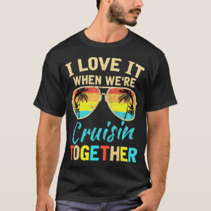Cruise Frakt Vacation Friends Buddies Par Girl T Shirt