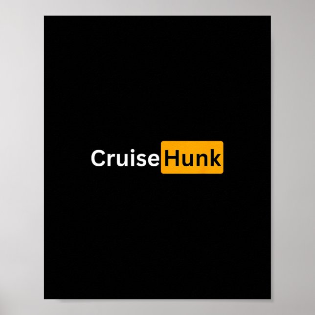 Cruise Hunk - Y Kryssning Present för Avresa  Poster (Framsidan)