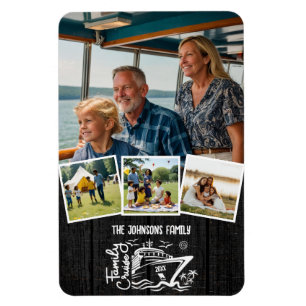 Cruise keepVII & Anpassningsbar 4 Foto ramar Magnet
