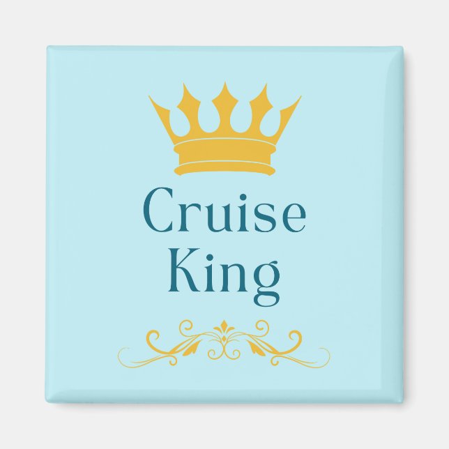 Cruise Kung Door Magnet (Framsidan)
