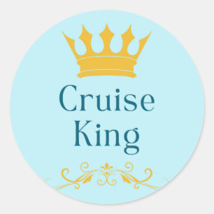 Cruise Kung Runt Klistermärke