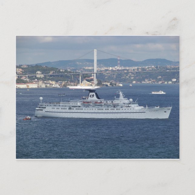 Cruise Liner Ocean Monarch Vykort (Framsida)
