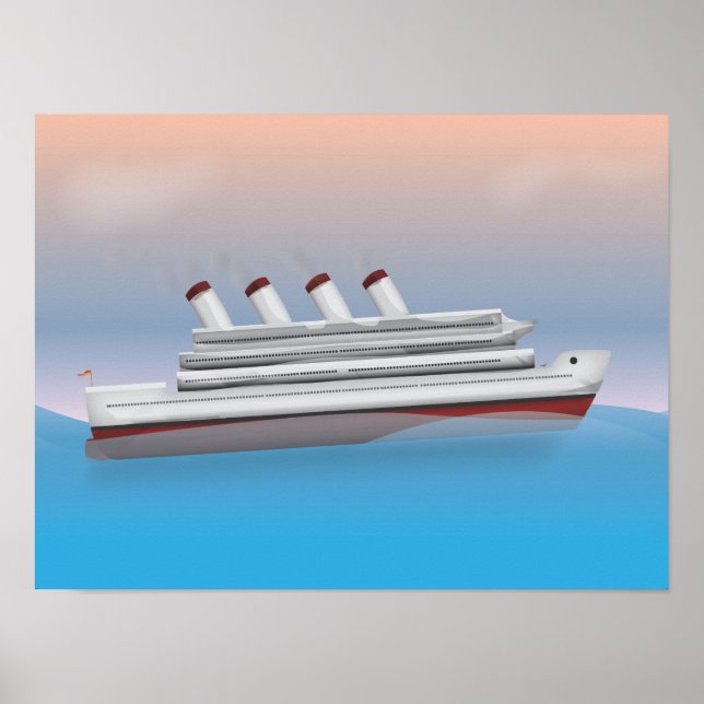 Cruise Liner Poster (Framsidan)