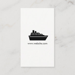 Cruise Liner/Travel Agent Visitkort