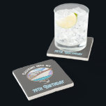 Cruise Lover Cruising Into My 70th Birthday Stenunderlägg<br><div class="desc">Cruise Lover Cruising Into My 70th Birthday</div>