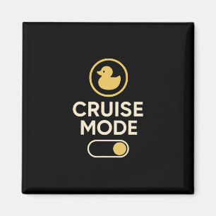 Cruise Mode Anka Växla Retro Semester Vibbar Magnet