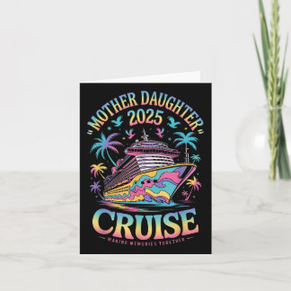 Cruise Mor Dotter Resa 2025 Funny Mamma Daughte Kort
