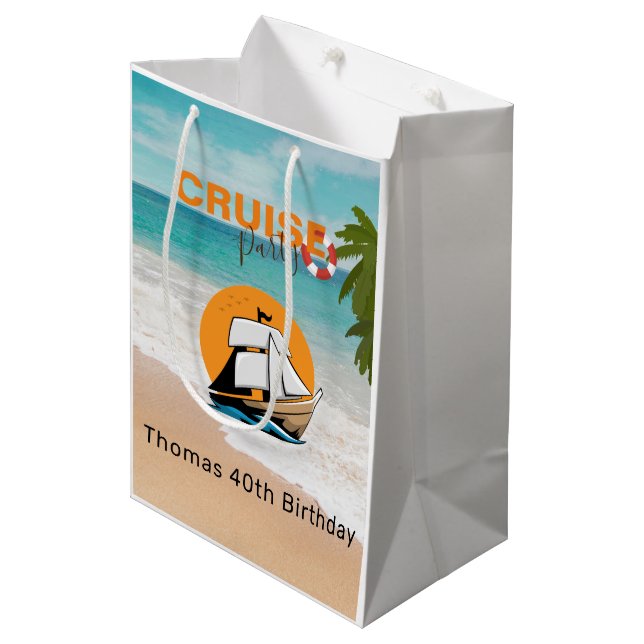 Cruise Party 40 Birthday Party (Framsidan Vinklad)