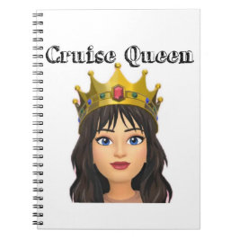 Cruise Queen Anteckningsbok