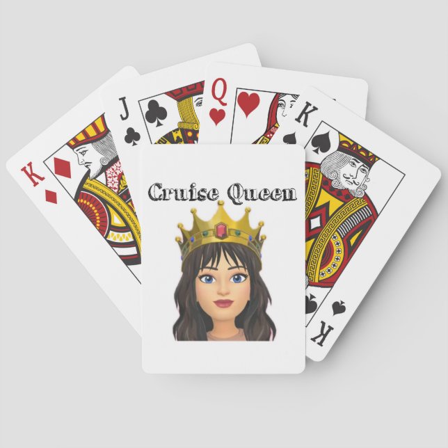 Cruise Queen-kort Casinokort (Baksidan)