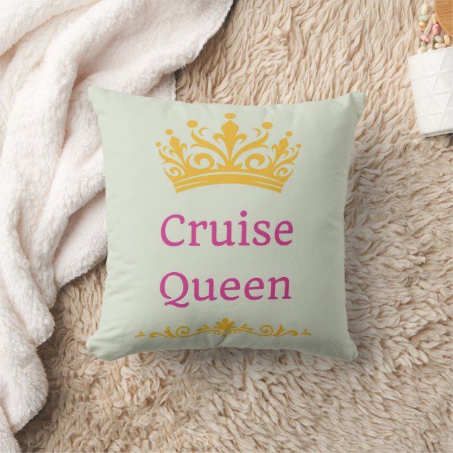 Cruise Queen Kudde (Filt)