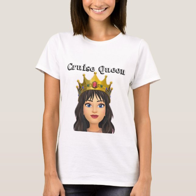 Cruise Queen TSHIRT T Shirt (Framsida)
