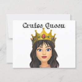 Cruise Queen-vykort Vykort