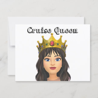 Cruise Queen-vykort Vykort