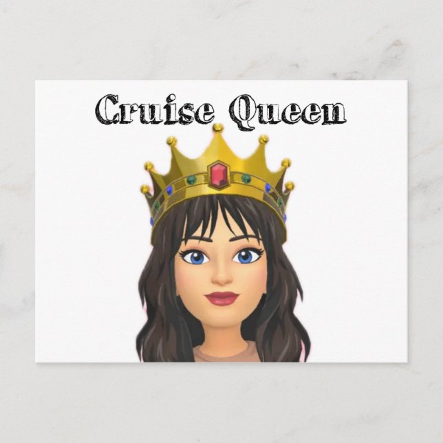 Cruise Queen-vykort Vykort (Framsida)