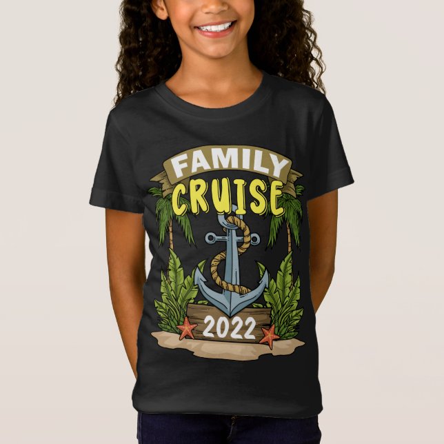Cruise Resa 2022 Gift Cruise Squad Family Cruise T Shirt (Framsida)