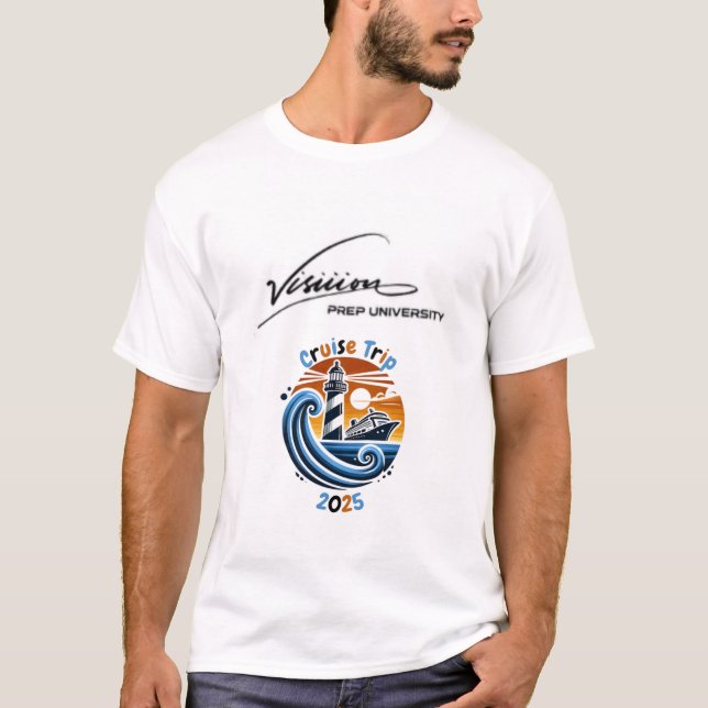 Cruise Resa 2025 Unisex T-shirt (Framsida)