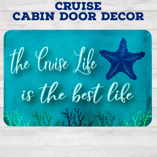 Cruise Sea Life Cabin Stateroom Door Marker Magnet (Skapare uppladdad)