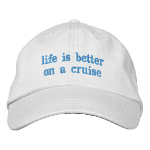 Cruise Semester Broderad Baseball Keps