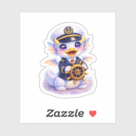 Cruise Ship Captain Dragon Klistermärken