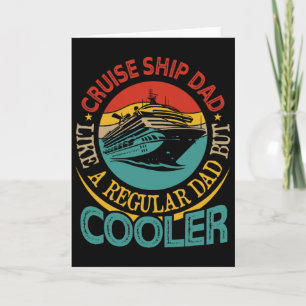 Cruise Ship Pappa Definition Cooler Fars Dag Sai Kort