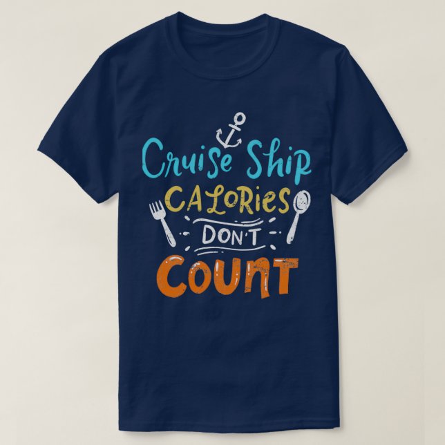 Cruise Ship Vintage T Shirt (Design framsida)