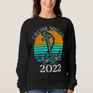 Cruise Squad 2022 Kojäng Leopard Ankar Kryssning T Shirt