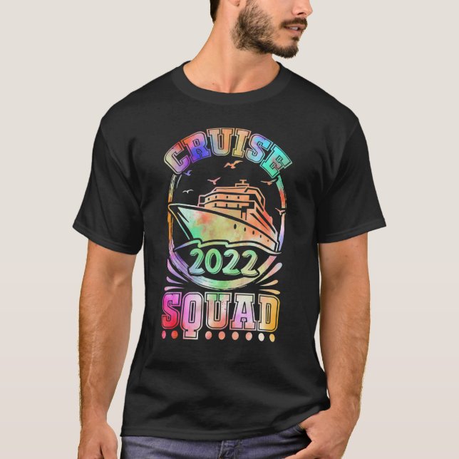 Cruise Squad 2022 Matching Family Group With Ancho T Shirt (Framsida)
