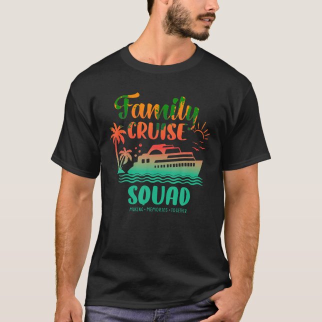 Cruise Squad 2024 Family Resor Skapar Memories Voc T Shirt (Framsida)