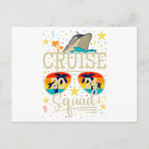 Cruise Squad 2024 Kryssningsresa Vykort