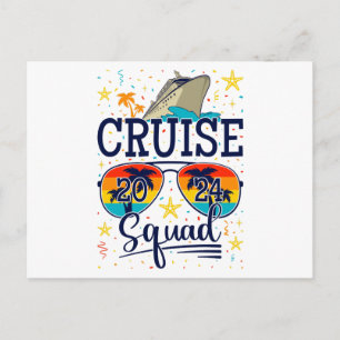 Cruise Squad 2024 Kryssningsresa Vykort