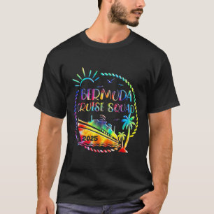 Cruise Squad 2025 Bermuda seglar tillsammans Squad T Shirt