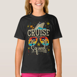 Cruise Squad 2025 Cruising Vacation Girl T Shirt