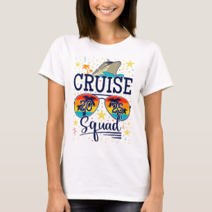 Cruise Squad 2025 Cruising Vacation Women T Shirt