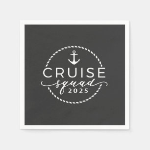 Cruise Squad 2025 Family Matching Outfit Summer Pappersservett