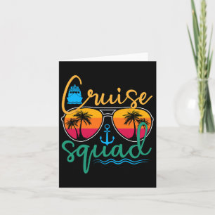 Cruise Squad 2025 Family Vacation Beach Matching G Kort