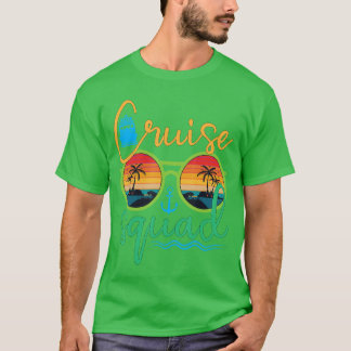 Cruise Squad 2025 Family Vacation Beach Matching G T Shirt