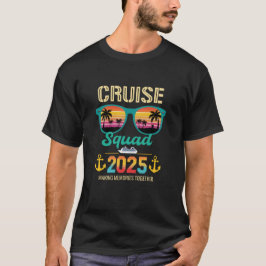 Cruise Squad 2025 Matching Family Summer Vacation T Shirt