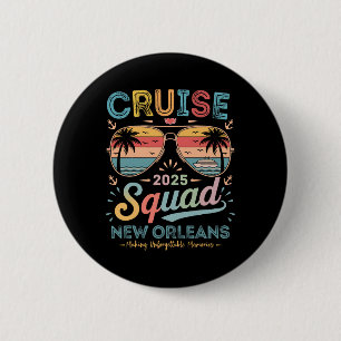 Cruise Squad 2025 New Orleans Familjegruppsmatchni Knapp