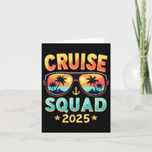 Cruise Squad 2025 Resa Frakt Family Matching Somma Kort