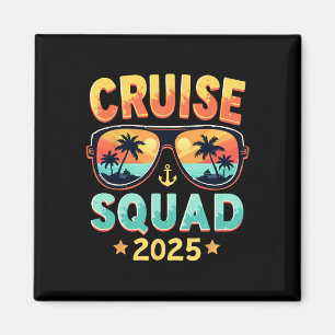 Cruise Squad 2025 Resa Frakt Family Matching Somma Magnet