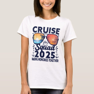 Cruise Squad 2025 Sommaruppehållsresa Gruppmatchni T Shirt