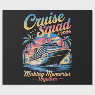 Cruise Squad 2026 Familjekryssning Matchning Somma Presentpapper