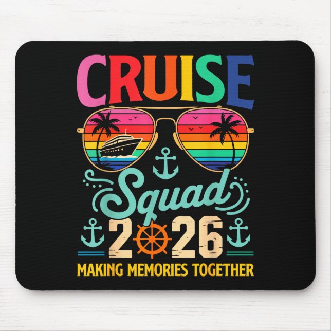 Cruise Squad 2026 Family Group Matching Summer Vac Musmatta (Framsidan)